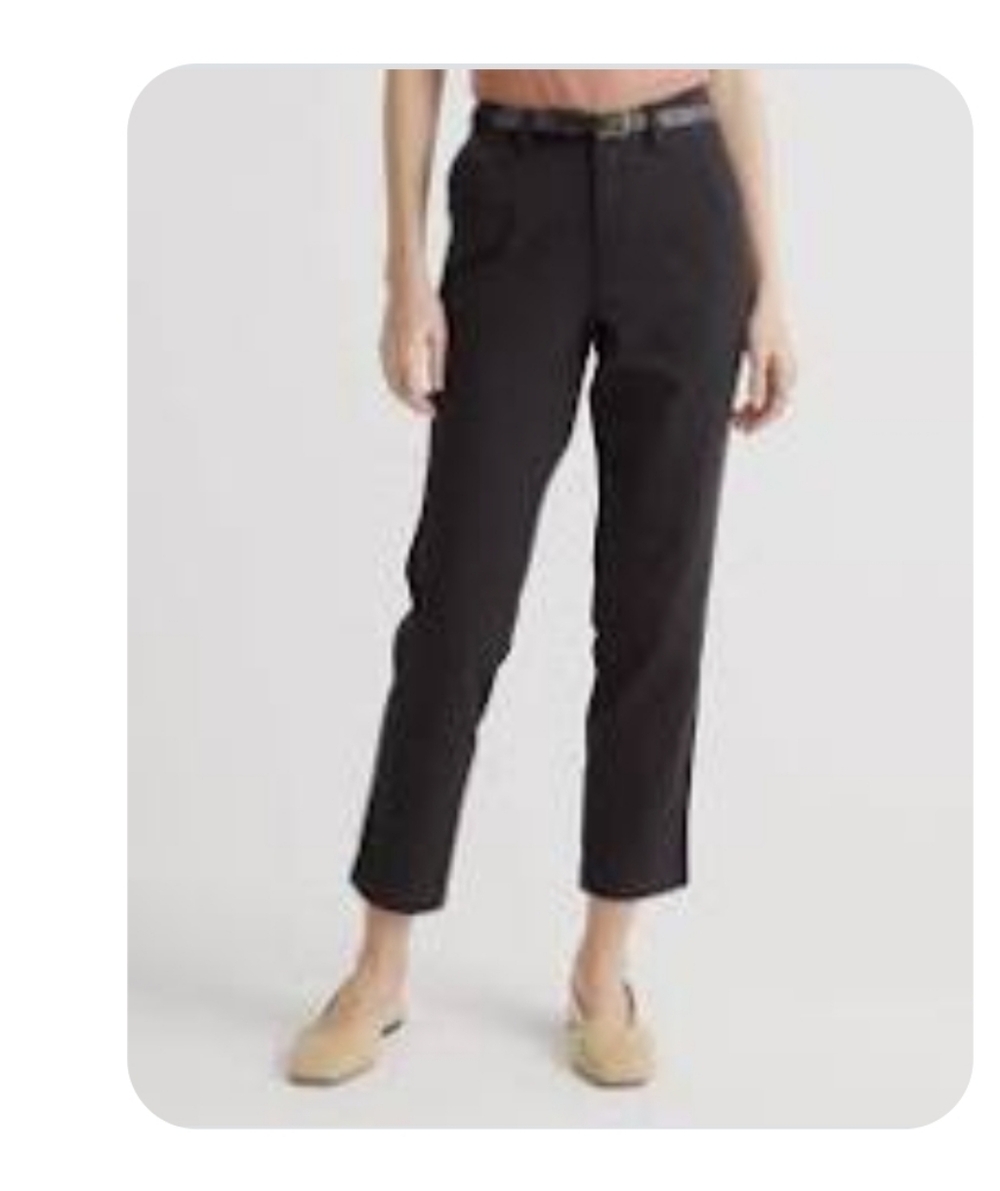 Quince Stretch Cotton Twill Chino Pant Sz 26 NWT
